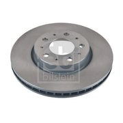 Febi 2 x Internally Vented Front Brake Discs 11454-x2