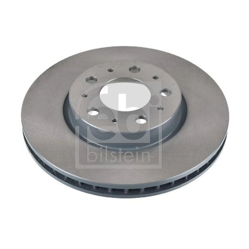 Febi 2 x Internally Vented Front Brake Discs 11454-x2