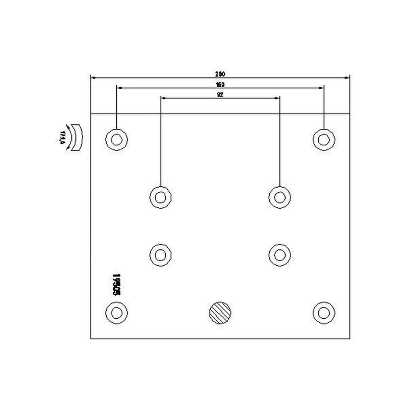Textar Textar Cv Brake Lining Set 1950506