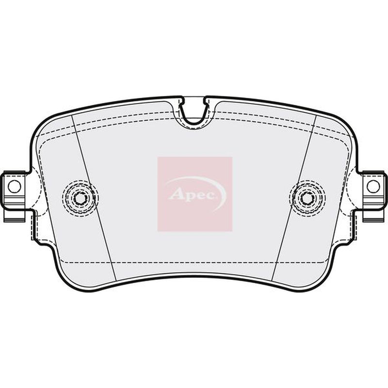 Apec Rear Brake Pad Set fits Audi A5 2024-2025 2.0