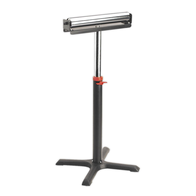 Sealey Roller Stand Woodworking 1 Roller 90kg Capacity RS5 Sealey  - Dynamic Drive