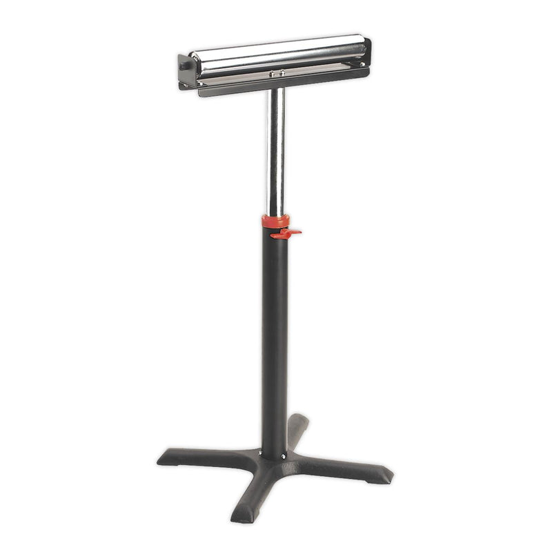Sealey Roller Stand Woodworking Single Roller 90kg Capacity RS5 Sealey - Dynamic Drive