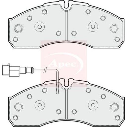 Apec Front Brake Pad Set PAD1885