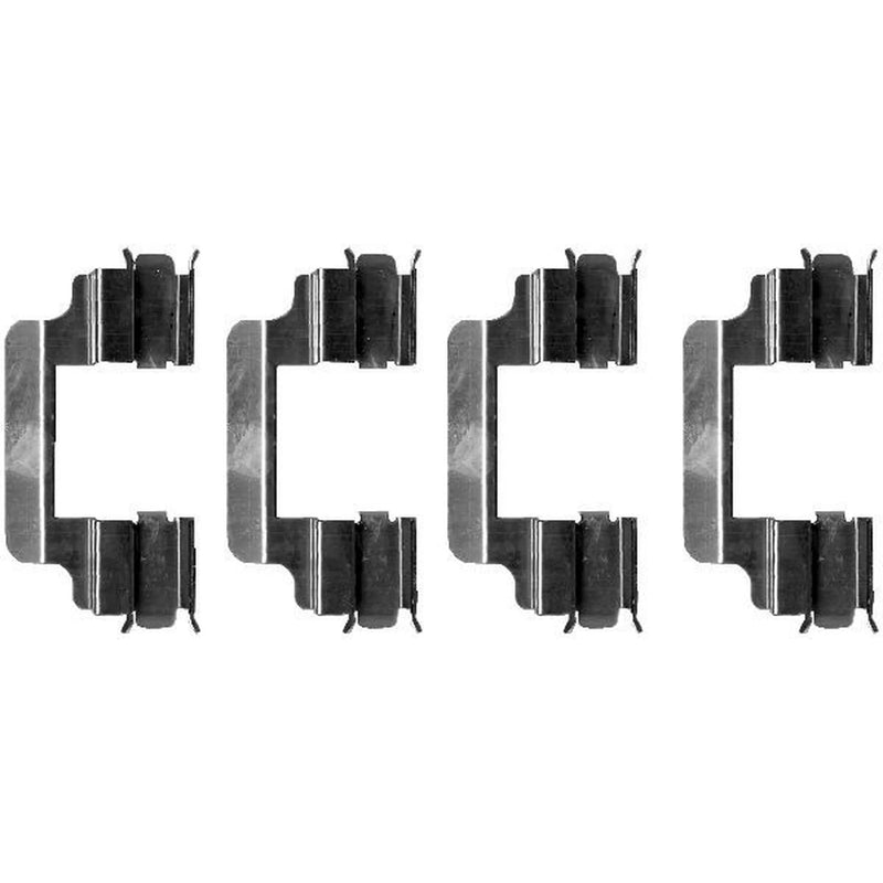 Mintex Brake Pad Accessory Fitting Kit Front fits Citroën C8 2002-2009 2.0 2.2