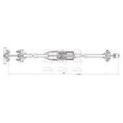 Apec Clutch Control Cable Pull fits Citroën Berlingo First 1997-2005 1.8 1.9