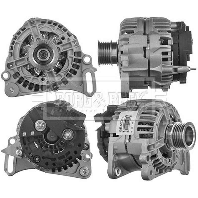 Borg & Beck Car Alternator 12V fits Seat Toledo III 2006-2009 1.4