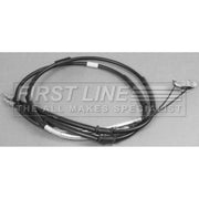 First Line Handbrake Cable Left Rear fits Opel Corsa D 2006-2014 1.0 1.2 1.3 1.4
