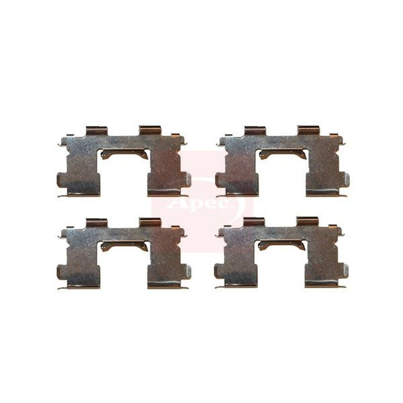 Apec Brake Pad Accessory Fitting Kit Front fits Nissan 100NX 1990-1994 1.6