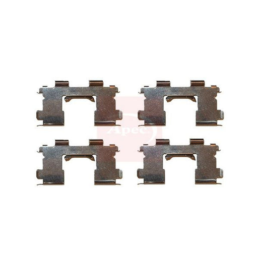 Apec Brake Pad Accessory Fitting Kit Front fits Nissan 100NX 1990-1994 1.6