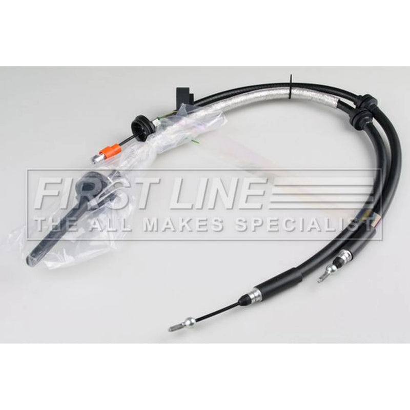 First Line Handbrake Cable Left Rear fits Renault Grand Scénic II 2004-2009