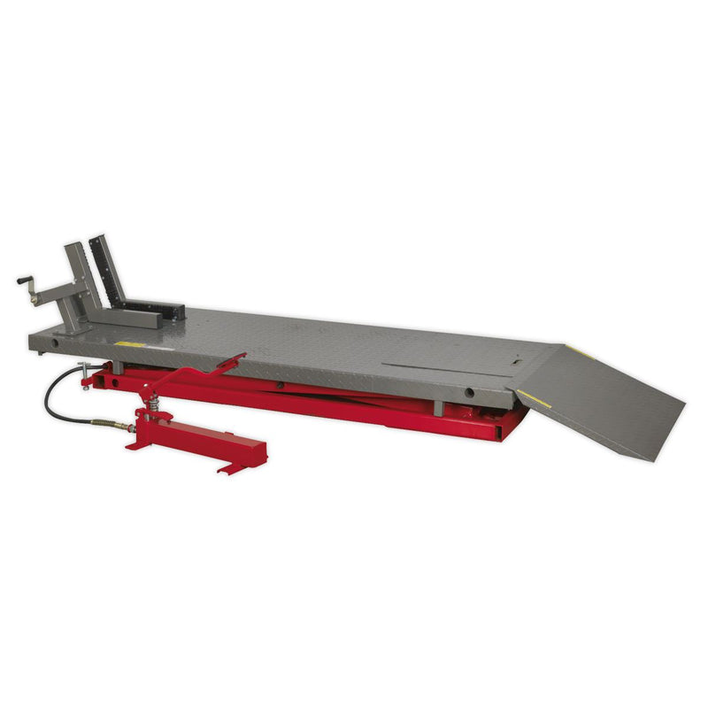 Sealey Motorcycle Lift 680kg Capacity Heavy-Duty Air/Hydraulic MC680A Sealey - Dynamic Drive