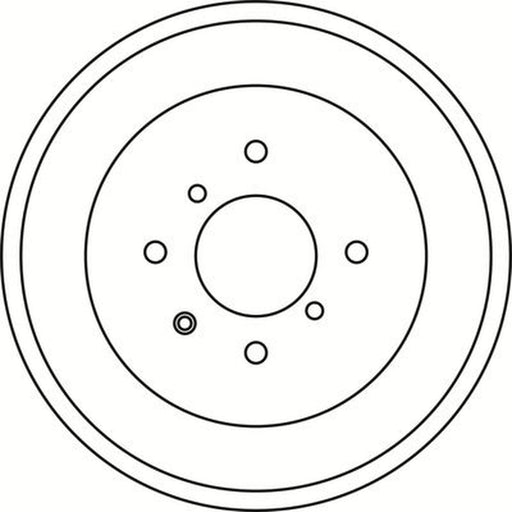 Abtex Brake Drum Assembly Rear fits Citroën C1 2005-2014 1.0 1.4