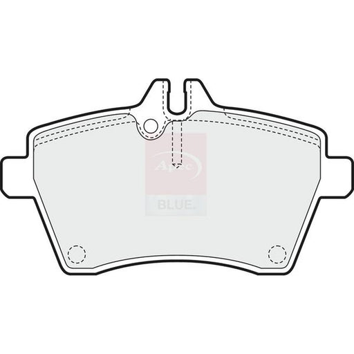 Apec Front & Rear Brake Discs & Pads fits Mercedes-Benz B-Class Sports Tourer