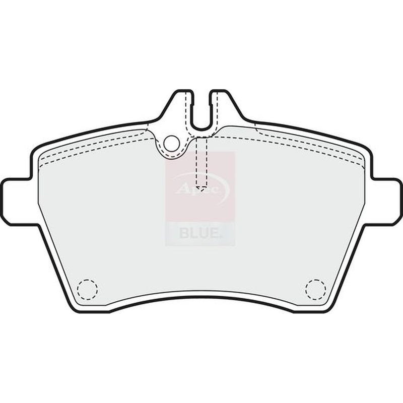 Apec Front Brake Discs & Pads fits Mercedes-Benz B-Class Sports Tourer 2005-2011