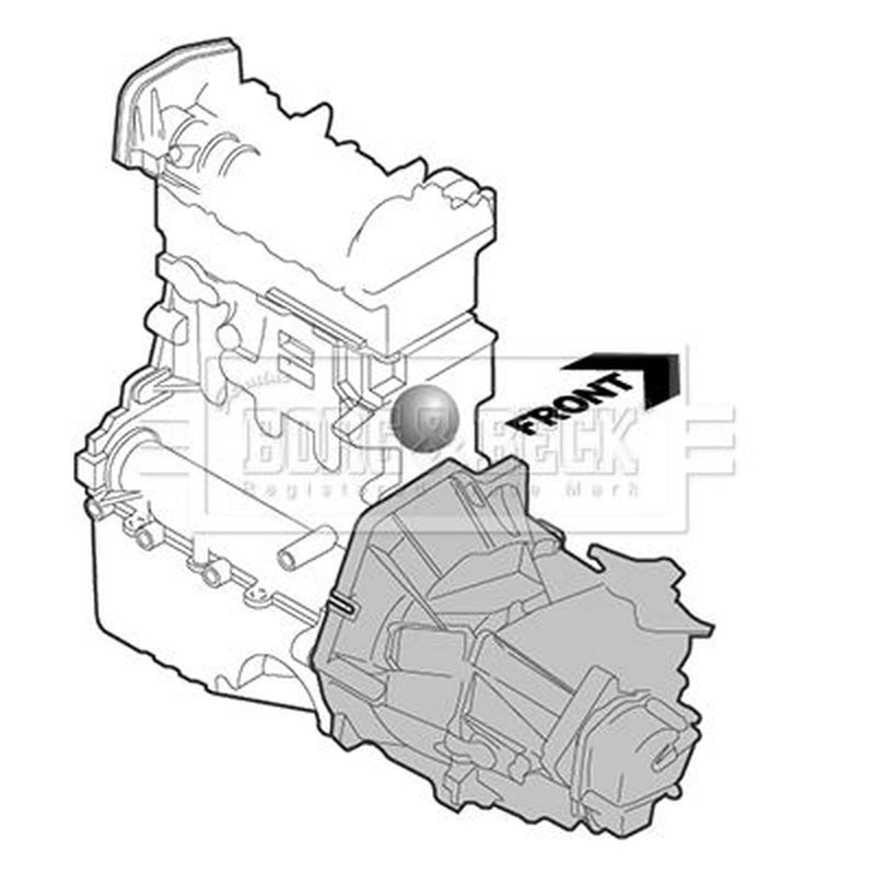 Borg & Beck Engine Mount Mounting BEM3596