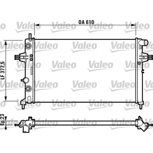 Valeo Engine Radiator 732549