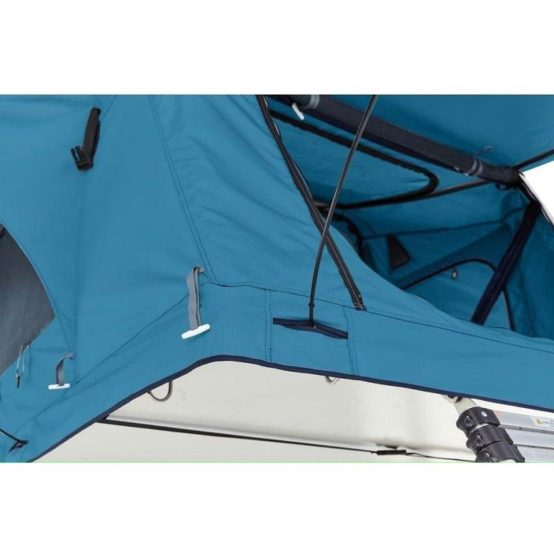 Thule Tepui Ayer Two-Person Vehicle Rooftop Roof Tent Blue Thule - Bars 4 Cars
