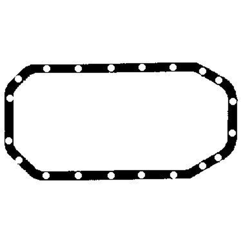 BGA Oil Sump Gasket Wide 2mm Thick fits Audi 50 1974-1978 1.1 1.3