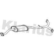 Klarius Box With Centre Pipe Centre fits Subaru Legacy IV 2005-2009 2.0 2.5