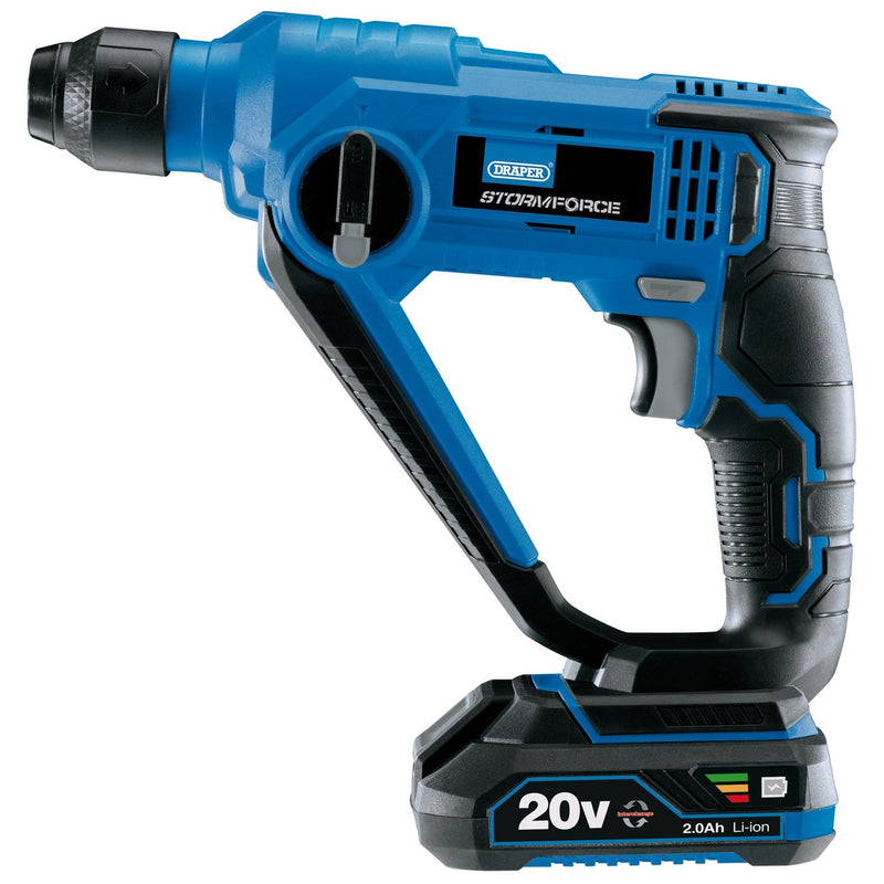 Draper Storm Force 20V SDS+ Rotary Hammer Drill (Sold Bare) 89512 Draper - Dynamic Drive