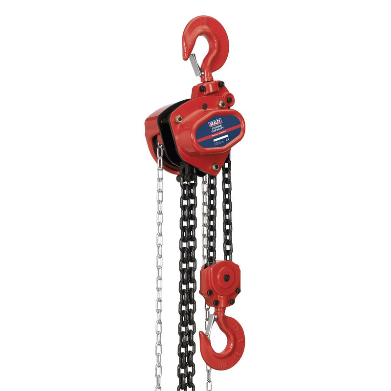 Sealey Chain Block 3 Tonne 3m CB3000 Sealey - Dynamic Drive