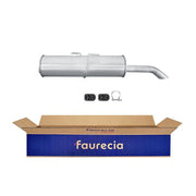 Hella End Silencer Rear fits Peugeot 306 Break 1997-2002 1.4 1.6 1.8 1.9