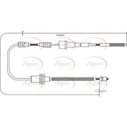 Apec Handbrake Cable Left Rear fits Seat Cordoba 1993-2002 1.4 1.6