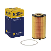 Hengst Engine Oil Filter fits Opel Astra J 2012-2018 1.6