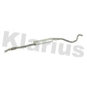 Klarius Box With Centre Pipe Centre fits Fiat Fiorino Box Body/Mpv 2007 on 1.3