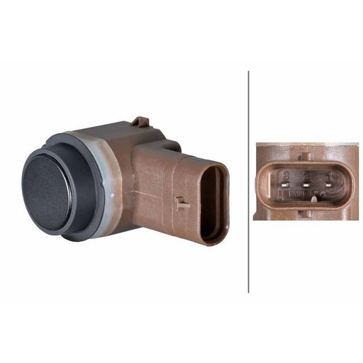 Hella Parking Sensor (PDC) Rear fits BMW 5 Gran Turismo 2009-2017
