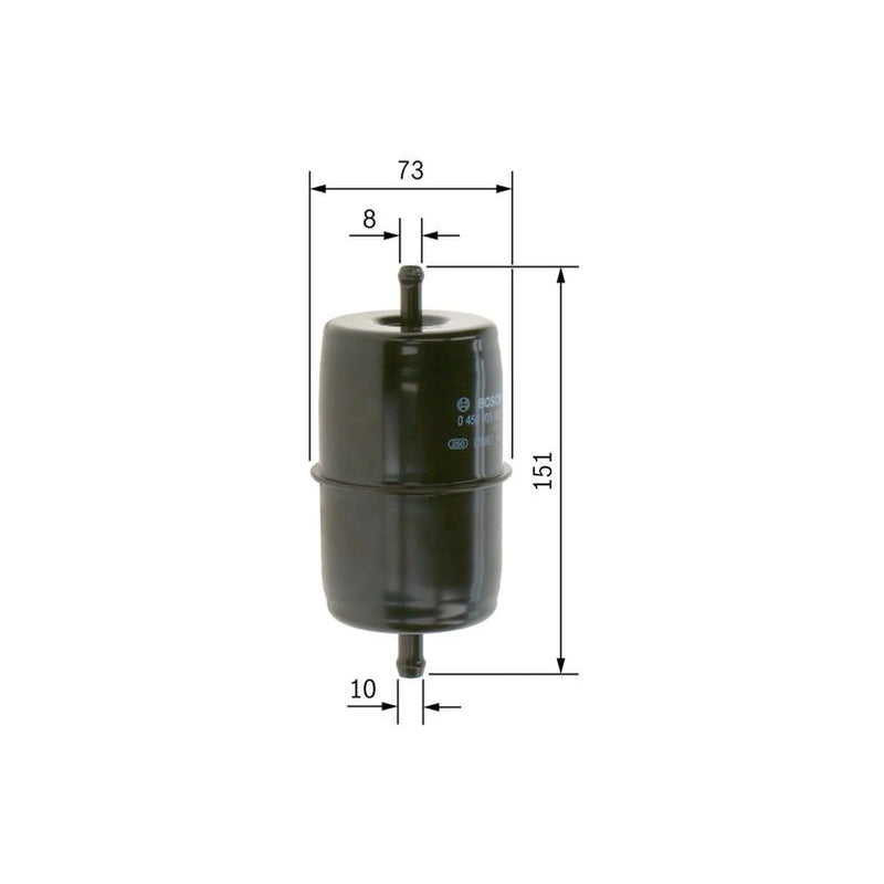 Bosch Fuel Filter Element fits Jeep Cherokee 1986-2001 2.5 4.0