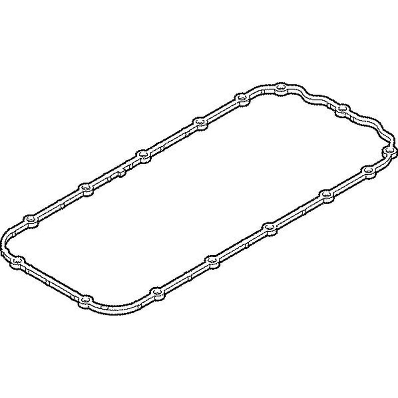 Elring Oil Sump Gasket Wide Thick fits Irmscher Coupe 1997 on 1.6