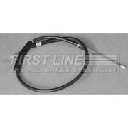 First Line Handbrake Cable Left Rear fits Audi A2 2000-2005 1.2 1.4