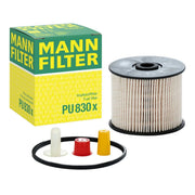 MANN-FILTER Full Service Kit with Air, Oil, Fuel & Cabin Filter fits Peugeot 406