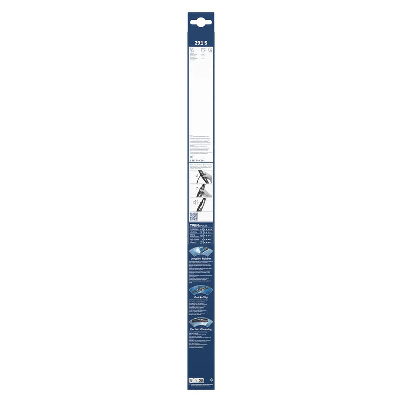 Bosch Twin Spoiler Wiper Blade Set 600mm + 450mm — 291S fits Chevrolet Cruze