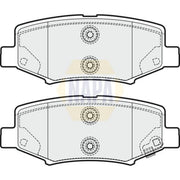 NAPA Rear Brake Pad Set fits Dodge Nitro 2006-2012 2.8 3.7