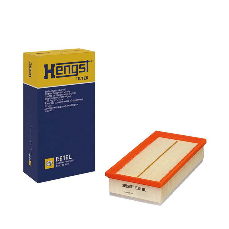 Hengst Engine Air Filter fits Citroën C5 II 2004-2008 1.6