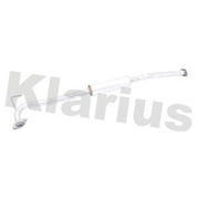 Klarius Box With Centre Pipe Centre fits Nissan X-Trail I 2001-2005 2.2