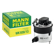 MANN-FILTER Full Service Kit with Air, Oil, Fuel & Cabin Filters fits Mazda 2
