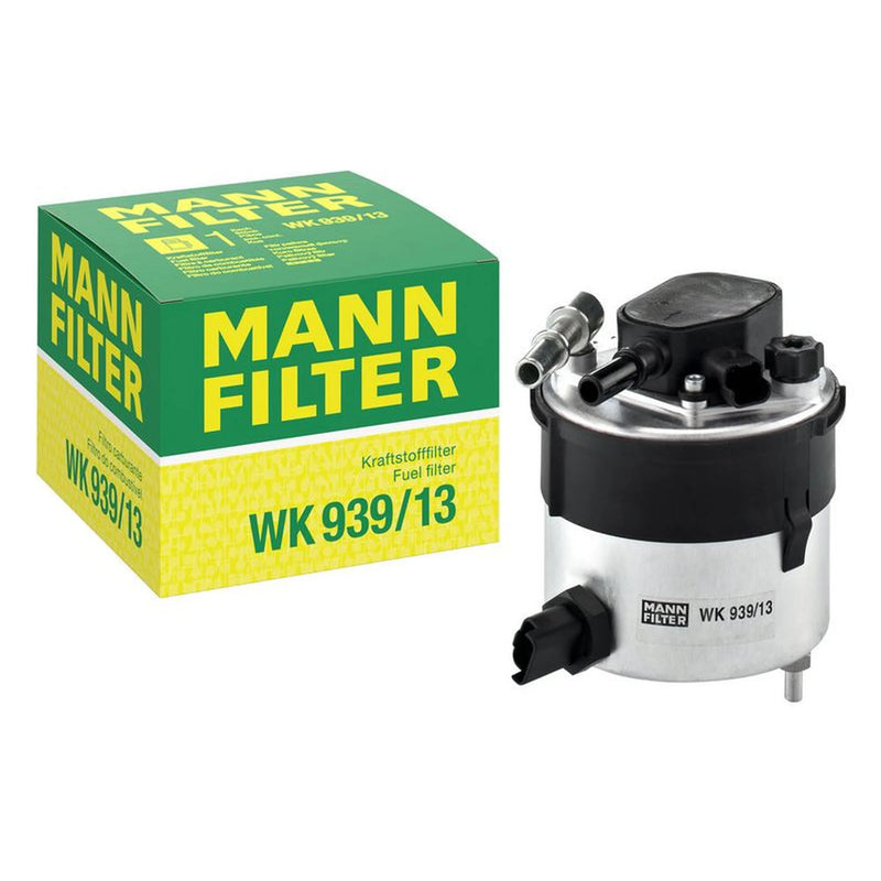 MANN-FILTER Full Service Kit with Air, Oil, Fuel & Cabin Filters fits Mazda 2