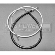First Line Handbrake Cable Left Rear fits BMW 5 1981-1987