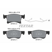 Textar Front Brake Pad Set 2212301