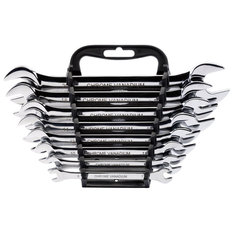 Draper Metric Double Open Ended Spanner Set (8 Piece) 64609 Draper - Dynamic Drive