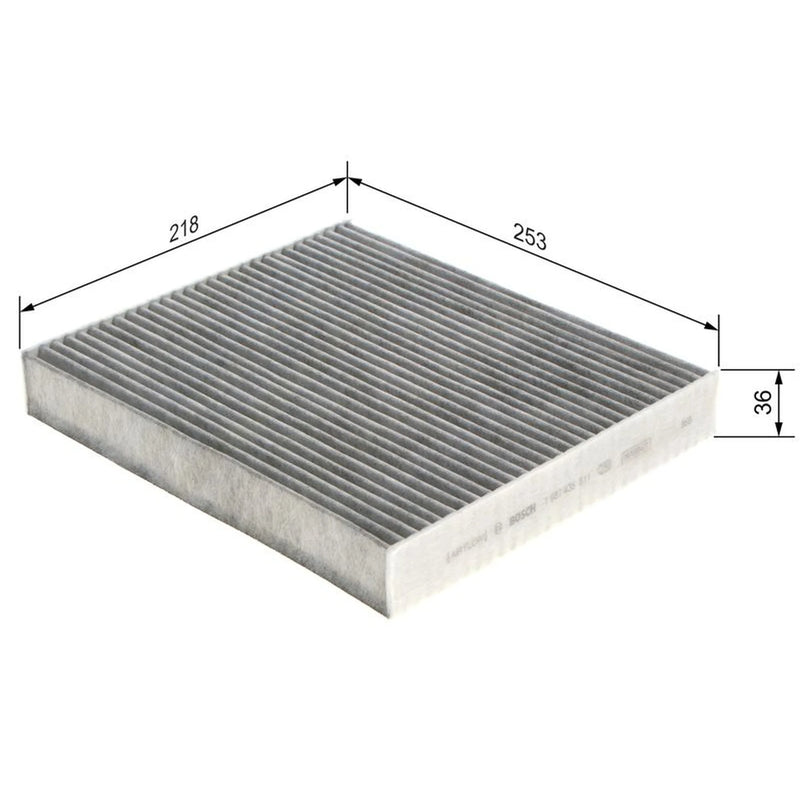 Bosch Cabin Air Filter (Pollen Filter) fits Porsche Panamera 2009-2016