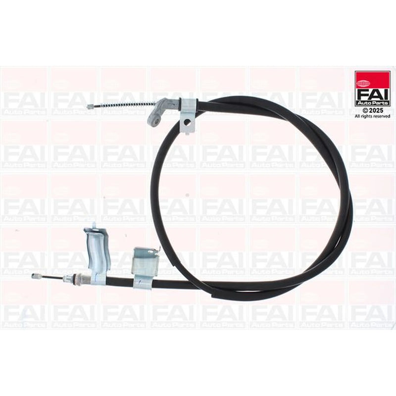 FAI Handbrake Cable Left Rear fits Nissan Qashqai I 2006-2013 1.5 1.6 2.0