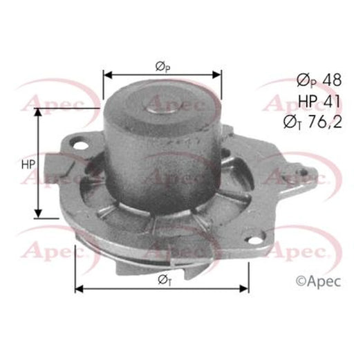 Apec Engine Cooling Water Pump AWP1499