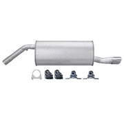 Hella End Silencer Rear fits Peugeot 207 2006-2013 1.6