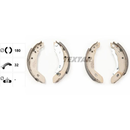 Textar Brake Shoe Set Axle Kit 91031200