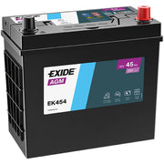 Exide Battery 12V 45Ah 380A EK454