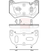 Apec Front & Rear Pads fits Audi Q5 2018-2021